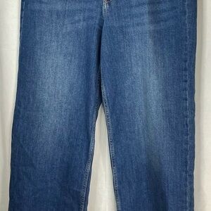 Old Navy Classic Blue Wide Leg Jeans